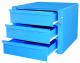 Bloc 3 tiroirs pour établi gamme ST, coloris bleu,image 1