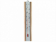 Thermomètre d'intérieur, double graduation C°/F°, bois/acier,image 1
